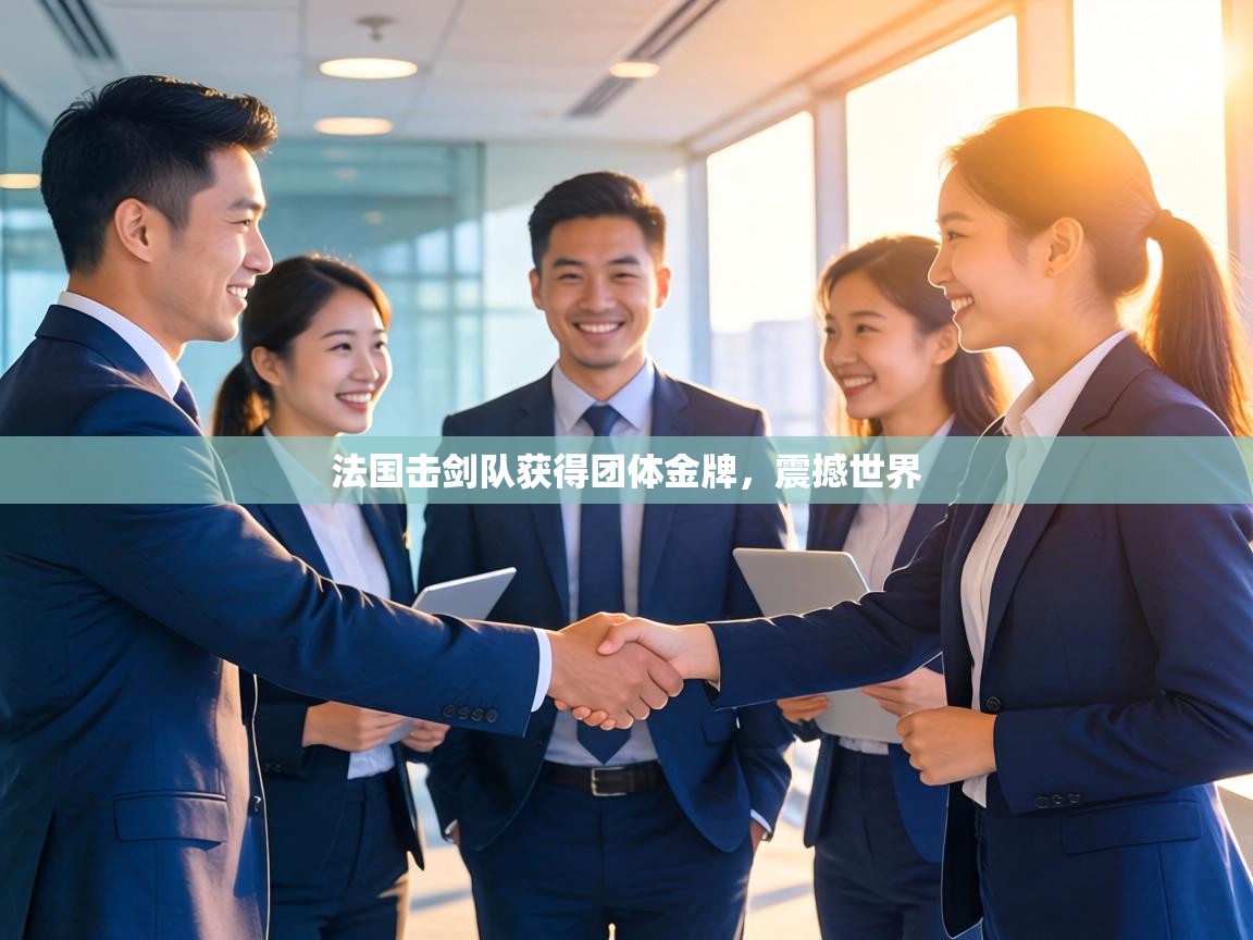 法国击剑队获得团体金牌，震撼世界